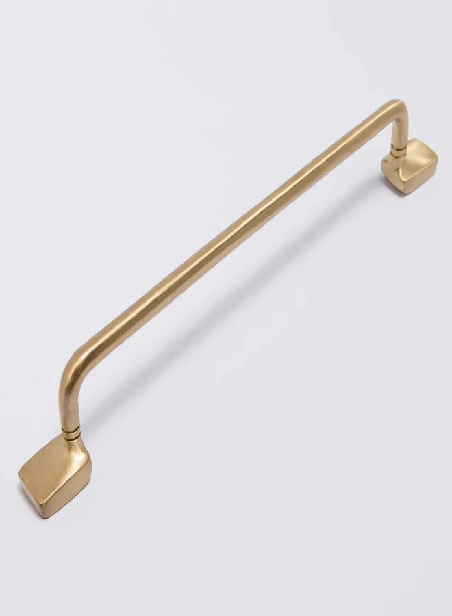 HOBKNOBS Brass Kitchen Cupboard Door Cabinet Drawer Handle 192mm (Burnished Brass)... - Image 1